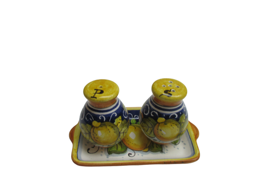 Set sale e pepe in ceramica