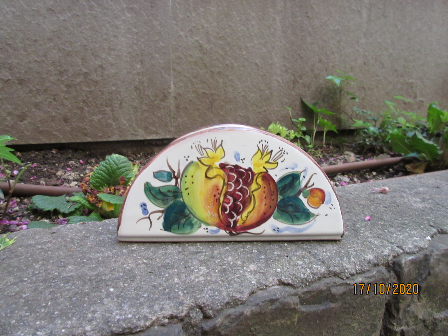 porta tovaglioli in ceramica
