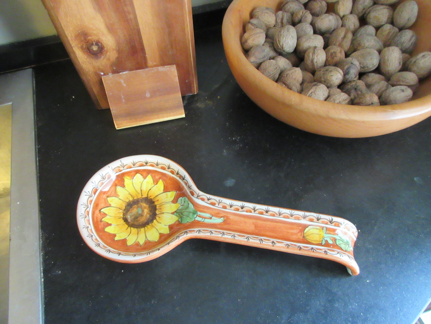Poggiamestolo in ceramica