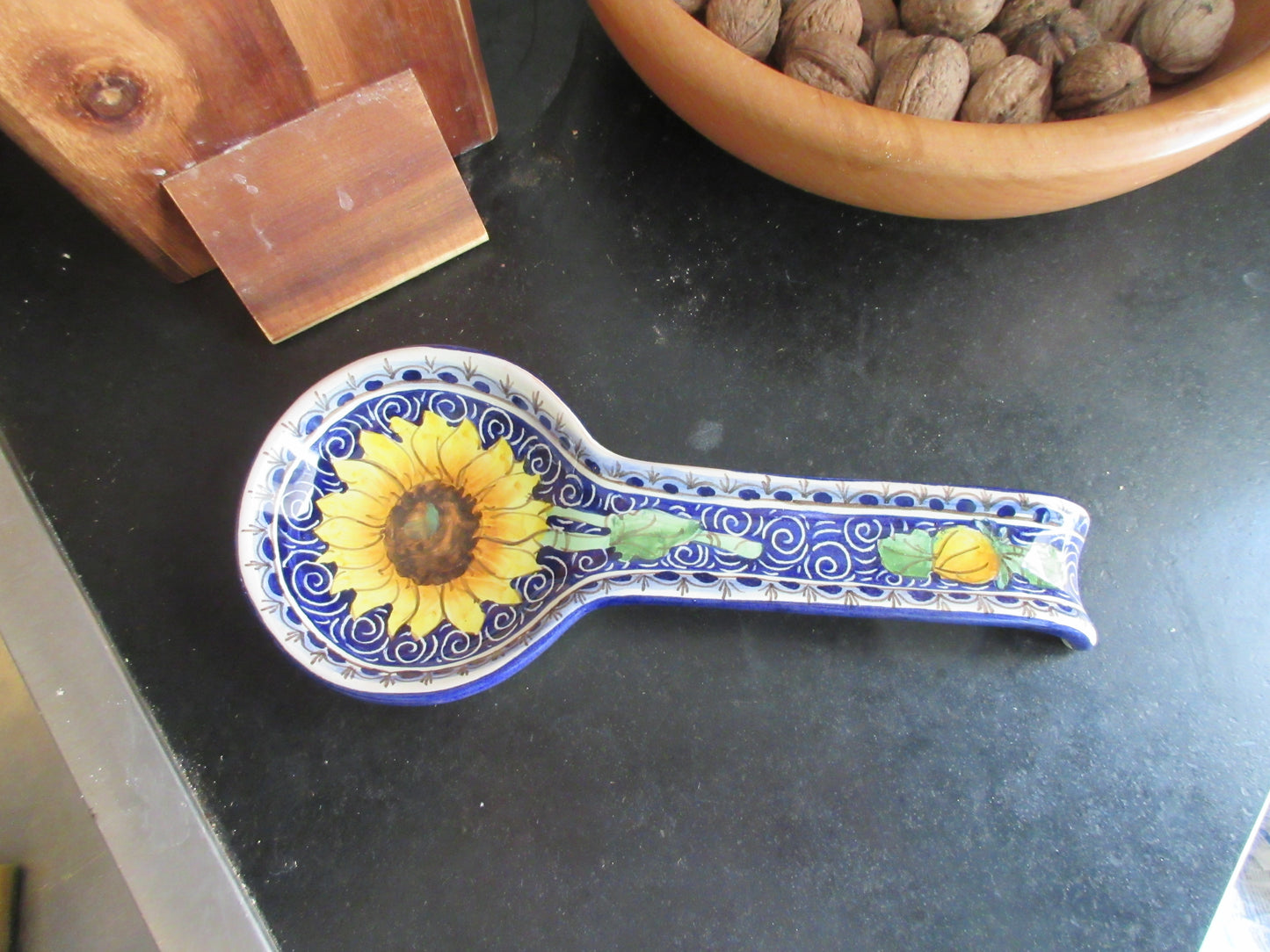 Poggiamestolo in ceramica