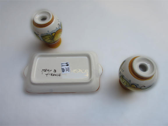 Set sale e pepe in ceramica