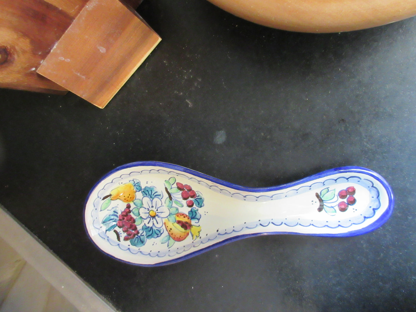 ceramic spoon rest