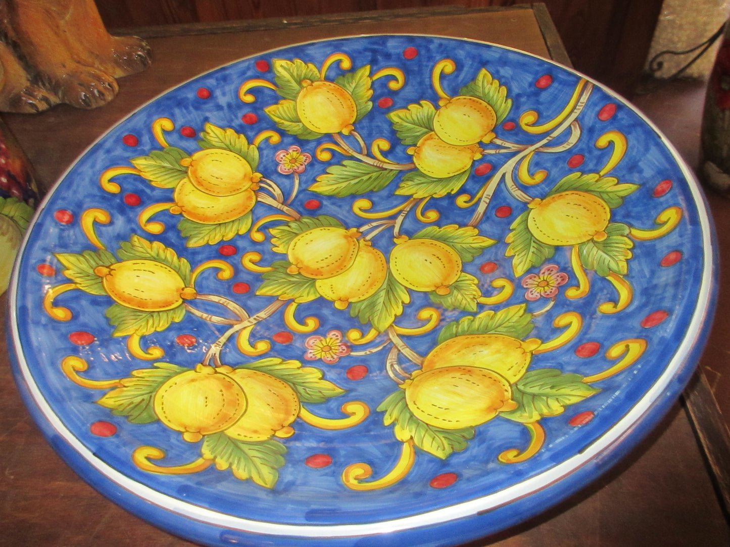 piatto di ceramica