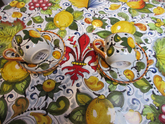 Una gift card in ceramica fatta a mano - Made in Italy
