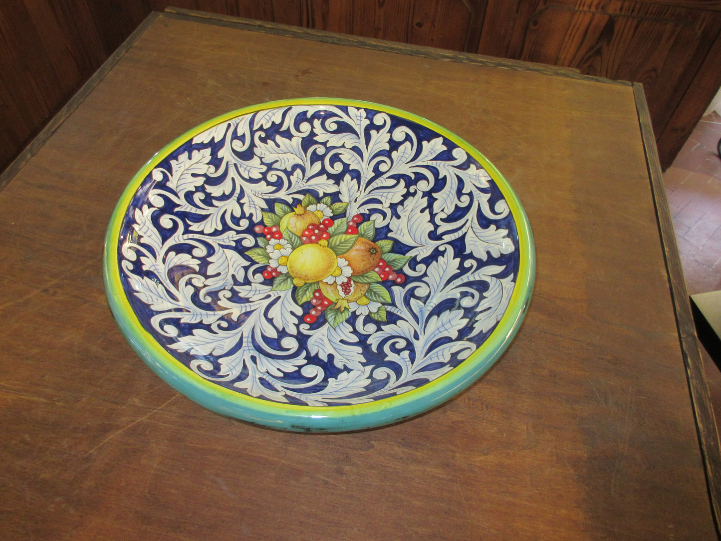 piatto di ceramica