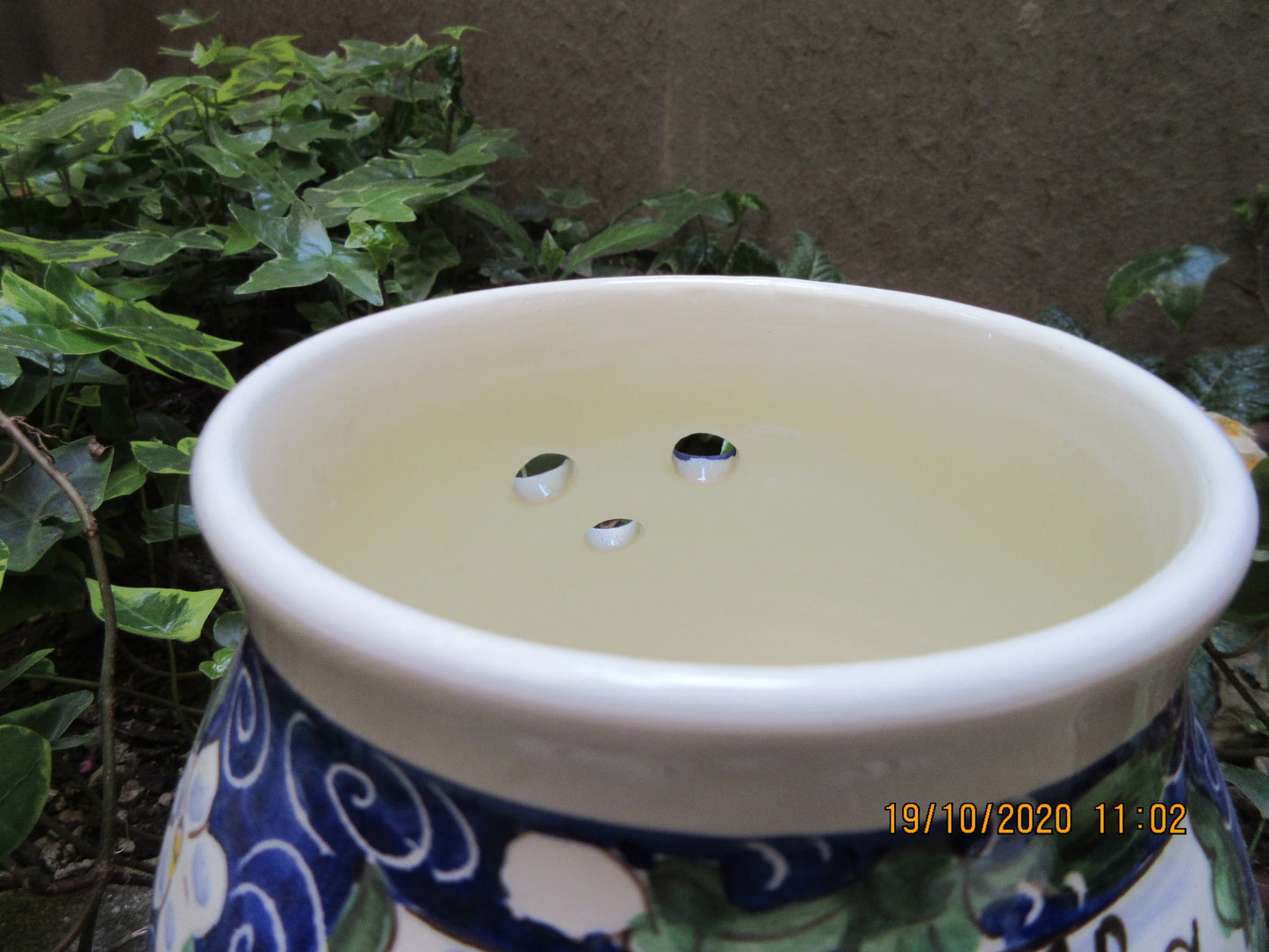 Barattolo contenitore in ceramica