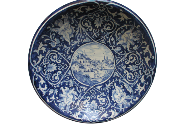 piatto di ceramica