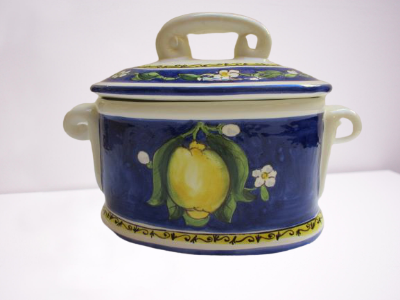 barattolo di biscotti in ceramica