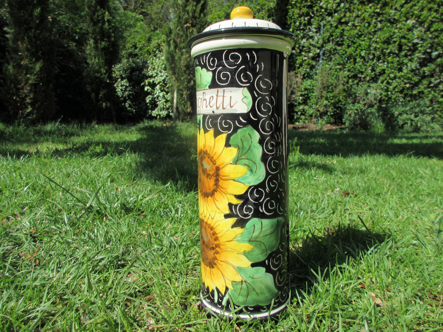 ceramic container jar