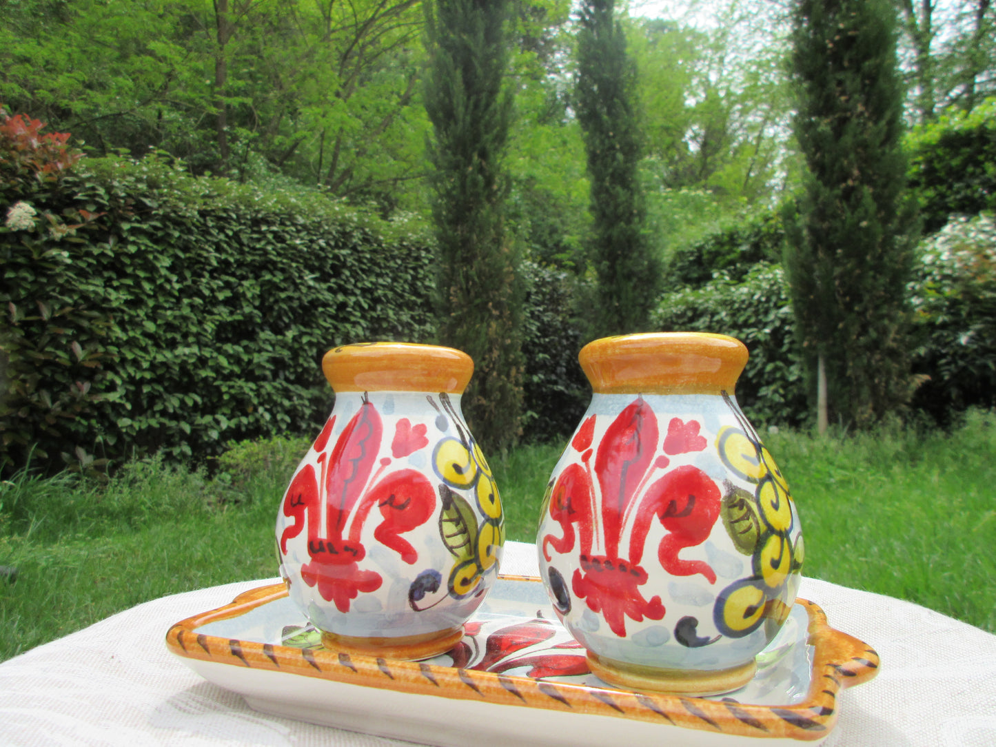 Set sale e pepe in ceramica
