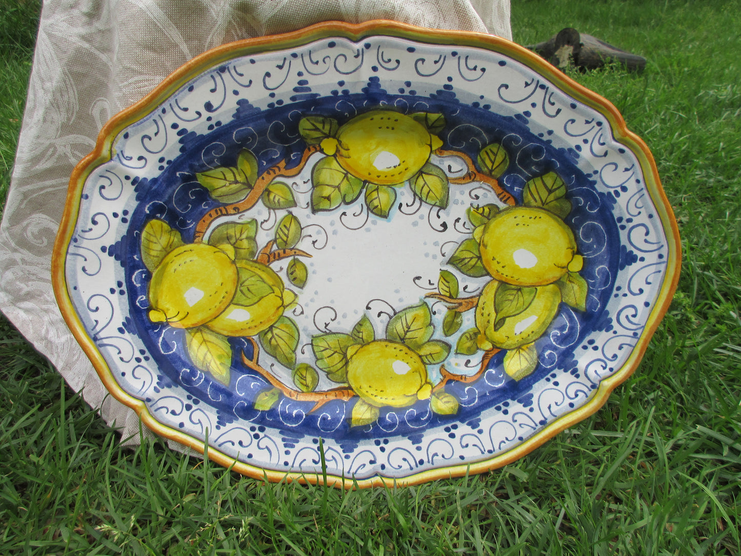 piatto di ceramica