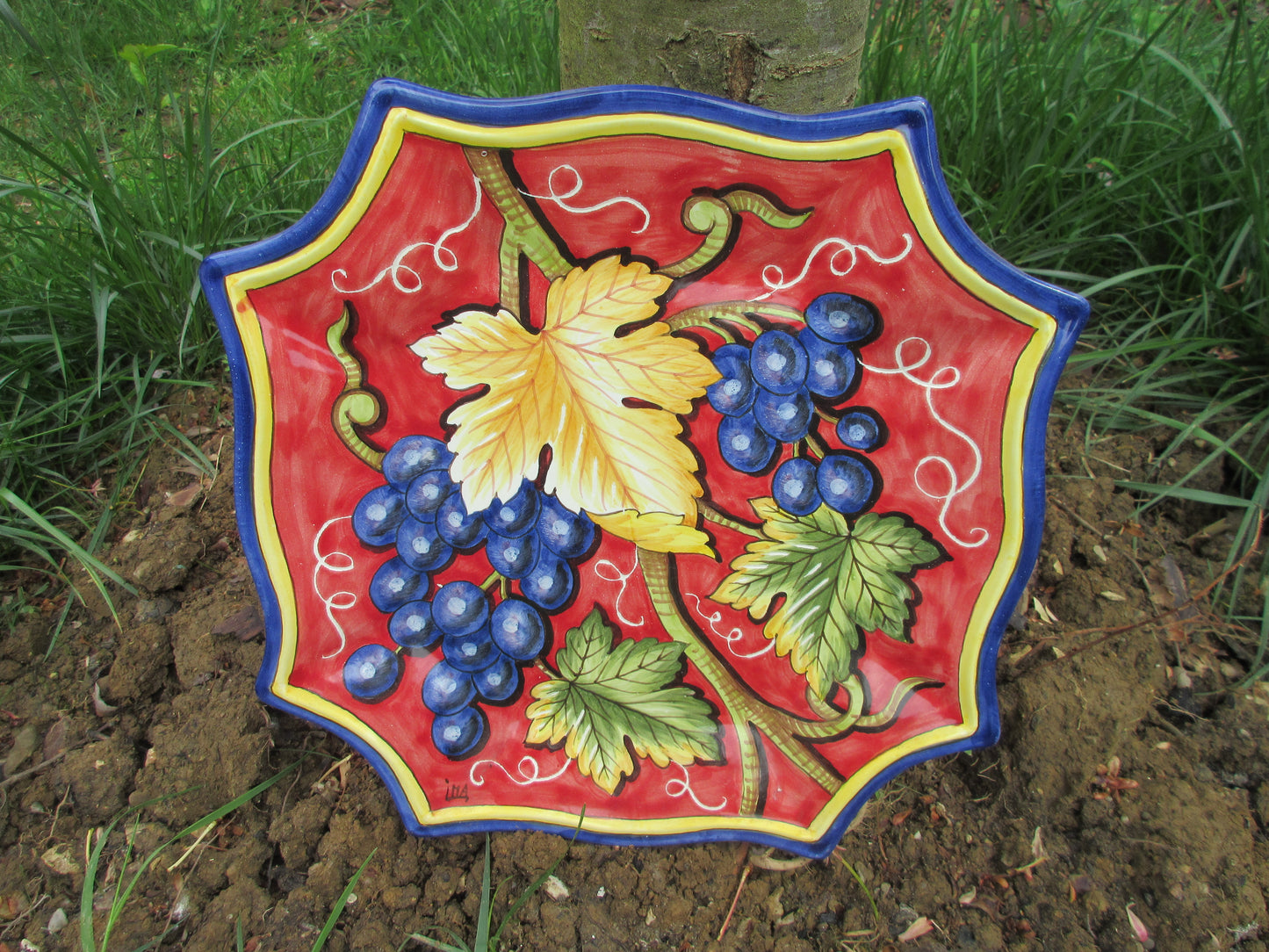 piatto di ceramica