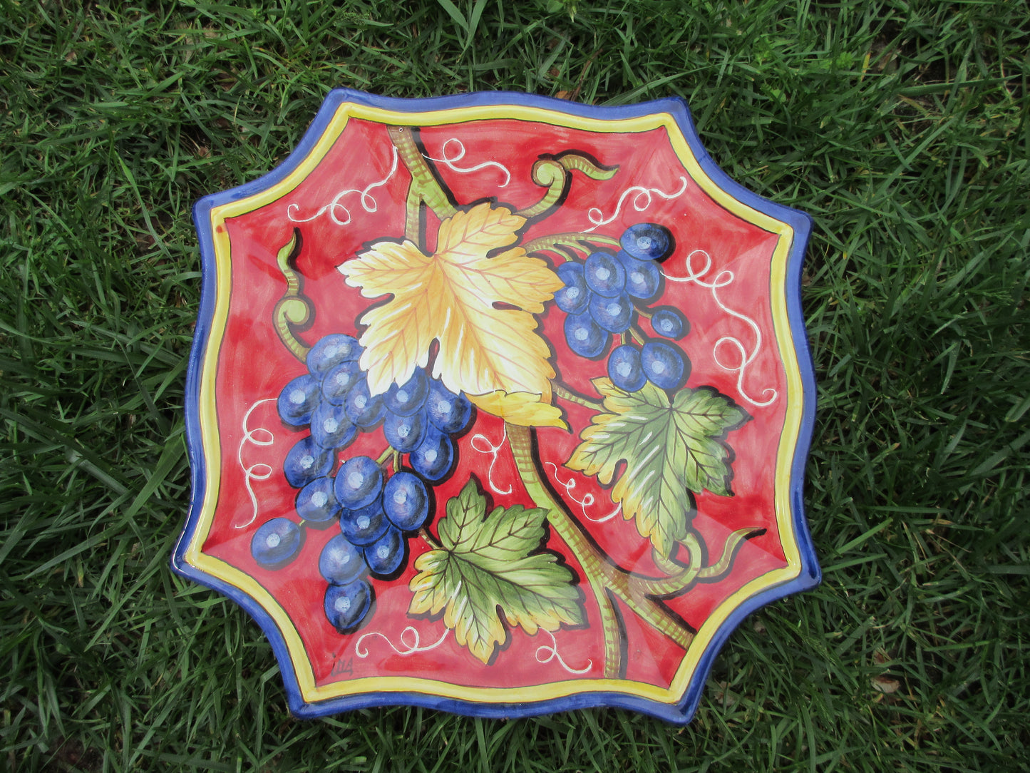 piatto di ceramica