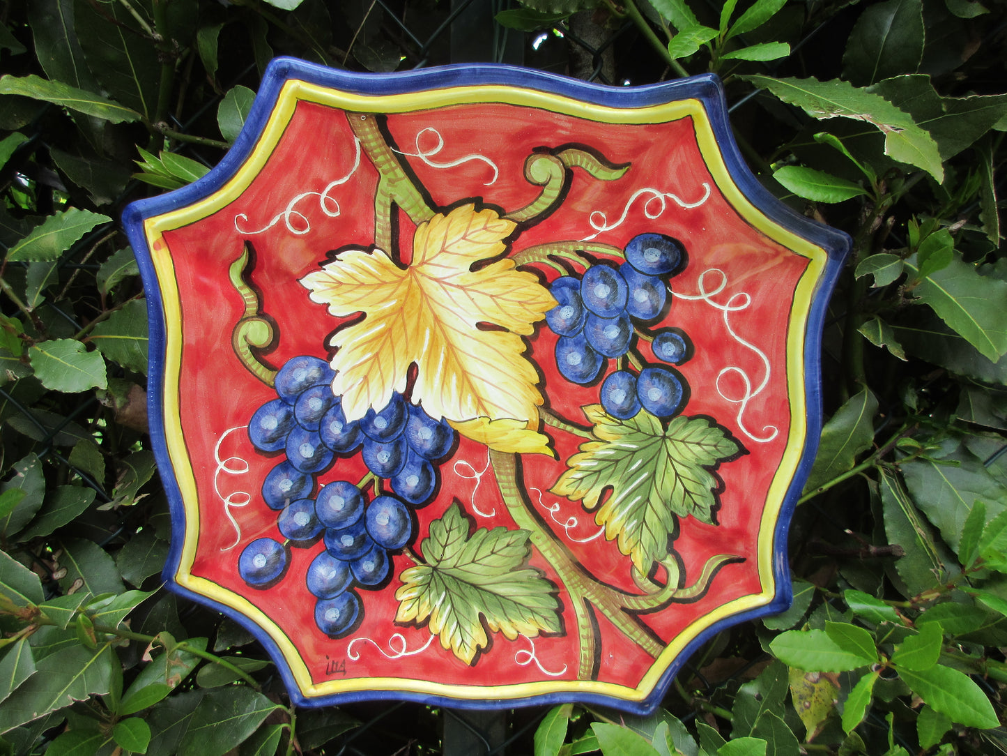 piatto di ceramica
