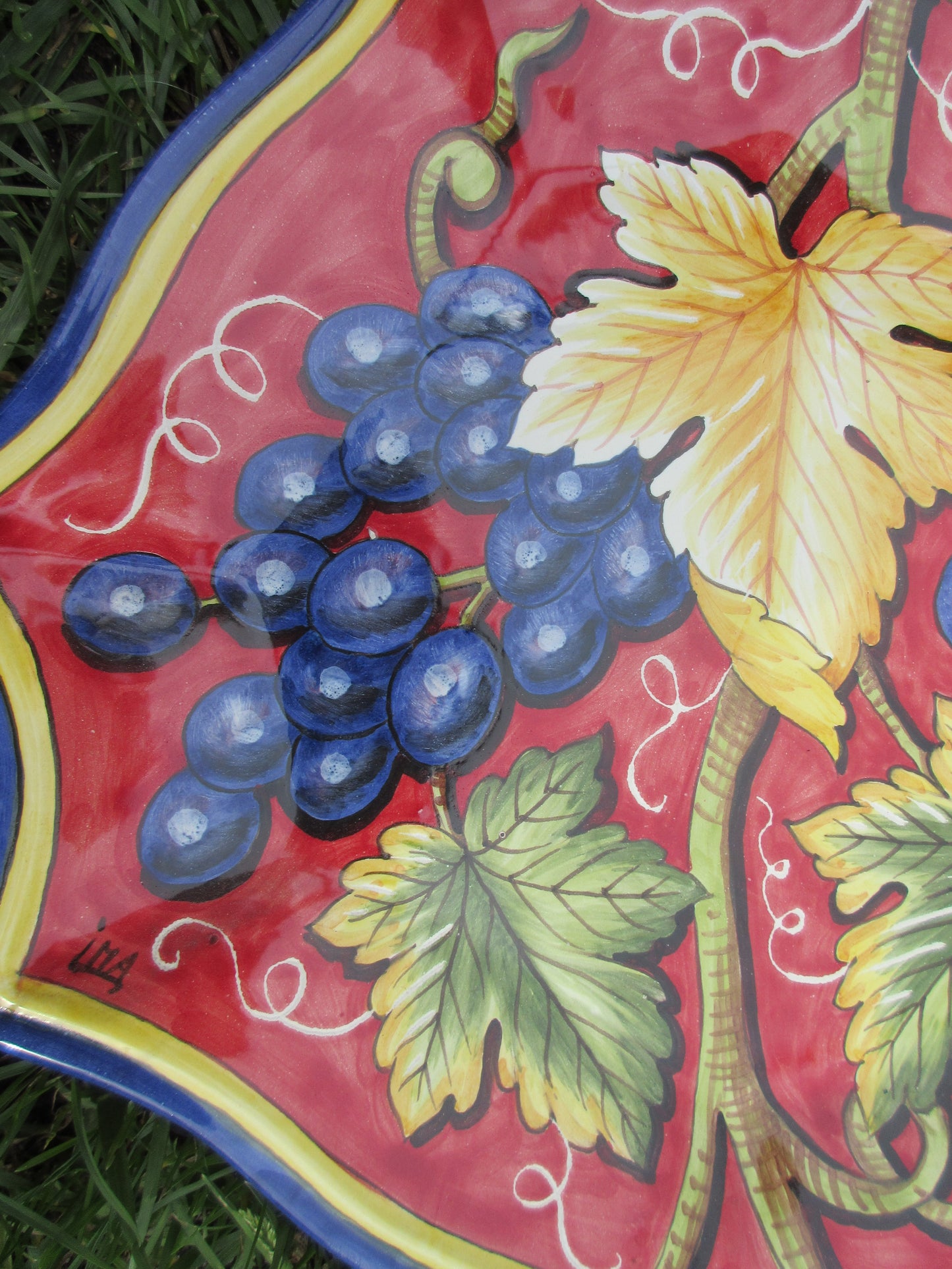 piatto di ceramica