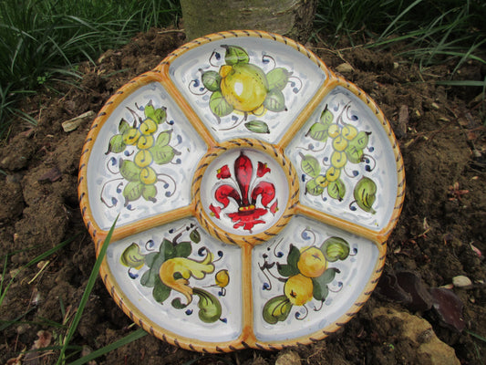 Vassoio in ceramica/antipasto