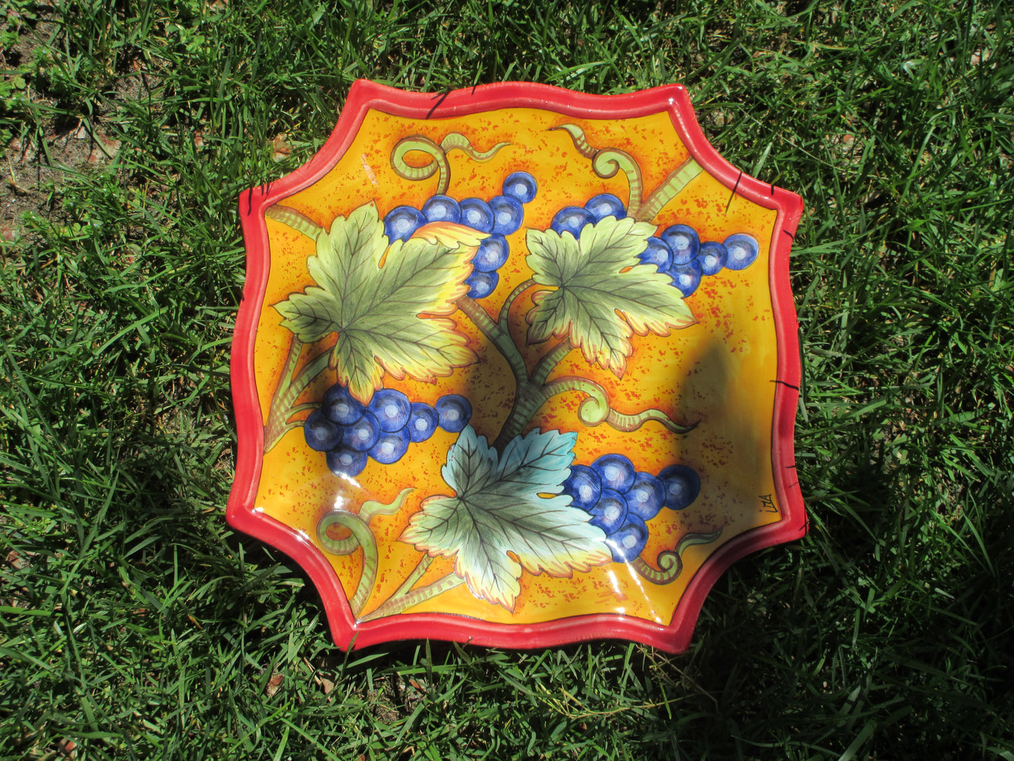 piatto di ceramica