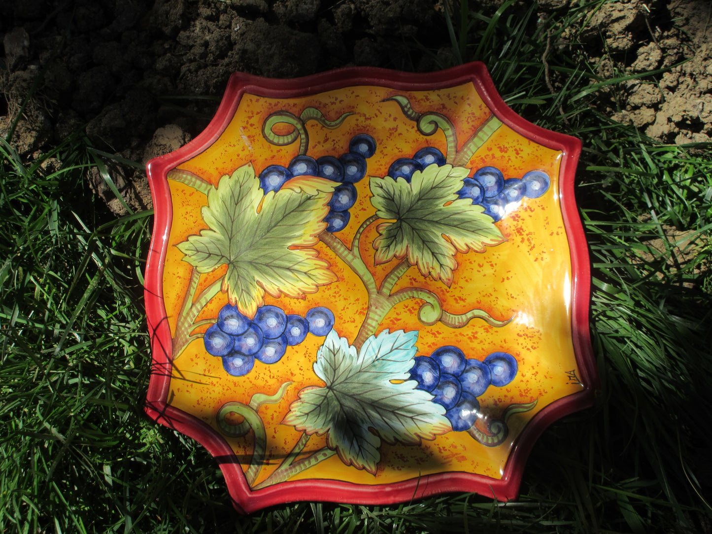 piatto di ceramica