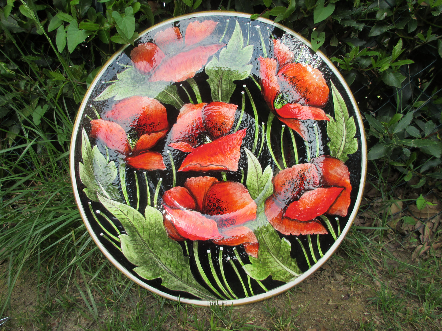 piatto di ceramica