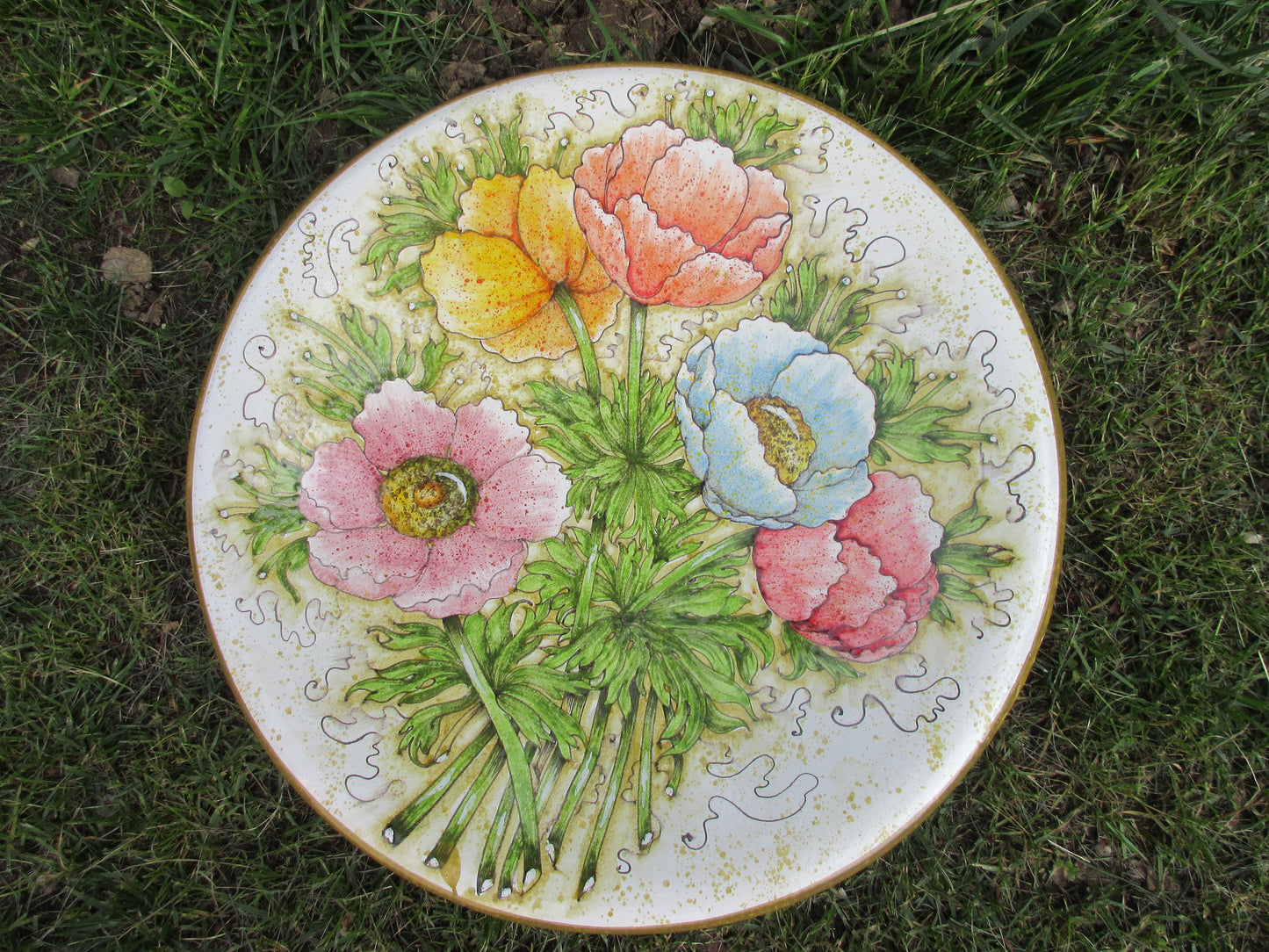 piatto di ceramica