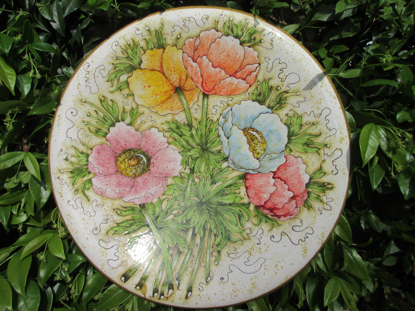 piatto di ceramica