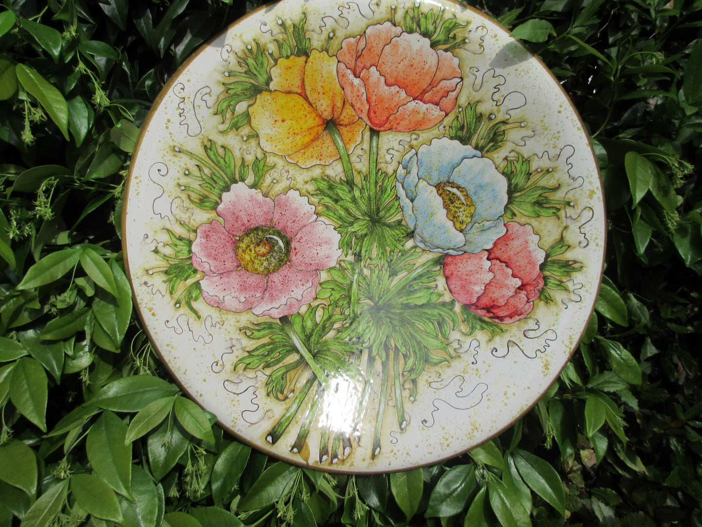 piatto di ceramica