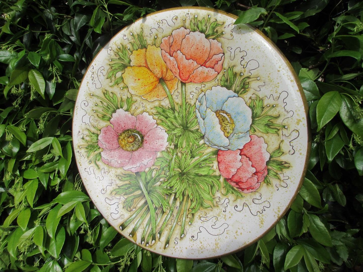 piatto di ceramica