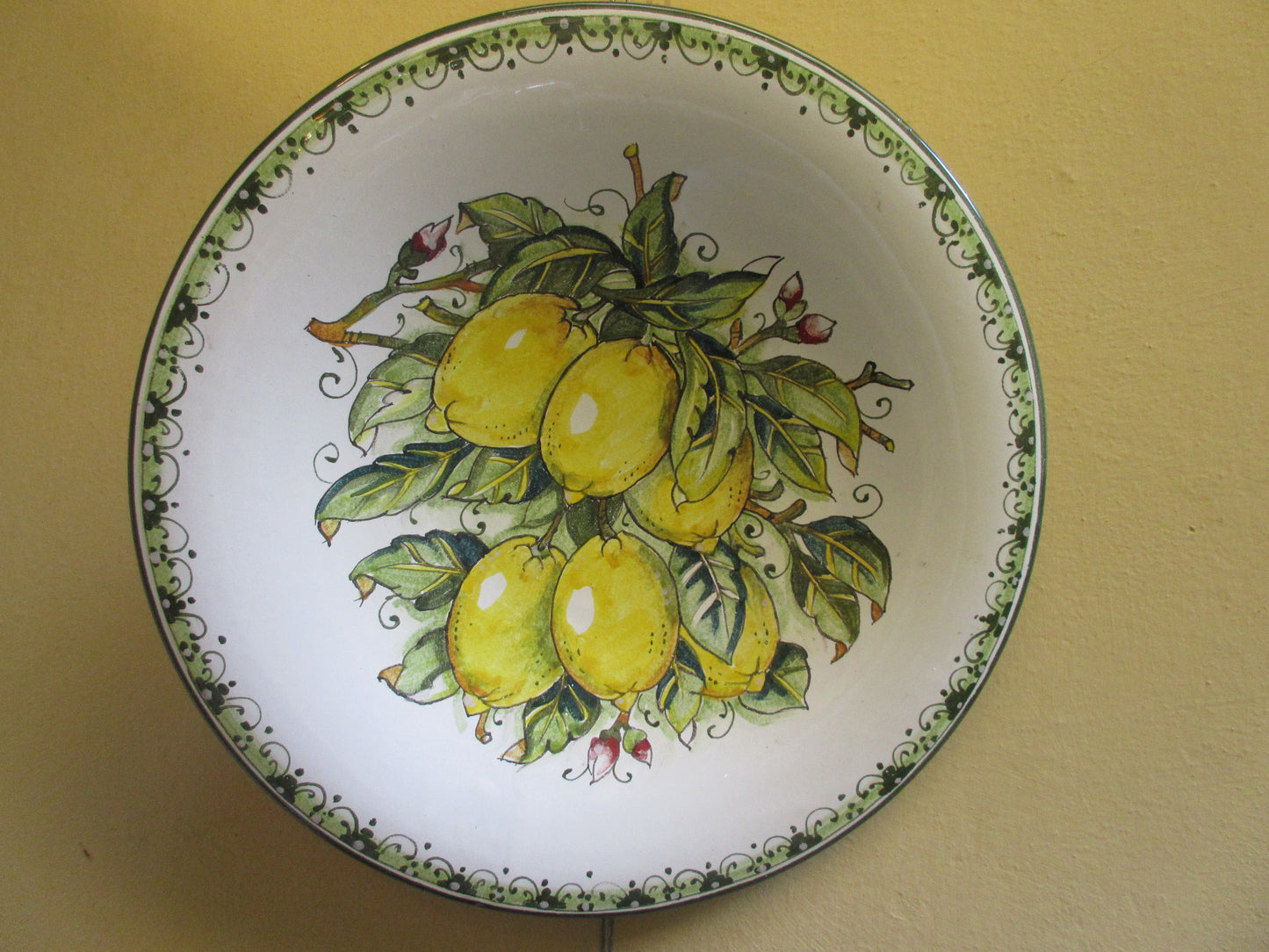 piatto di ceramica
