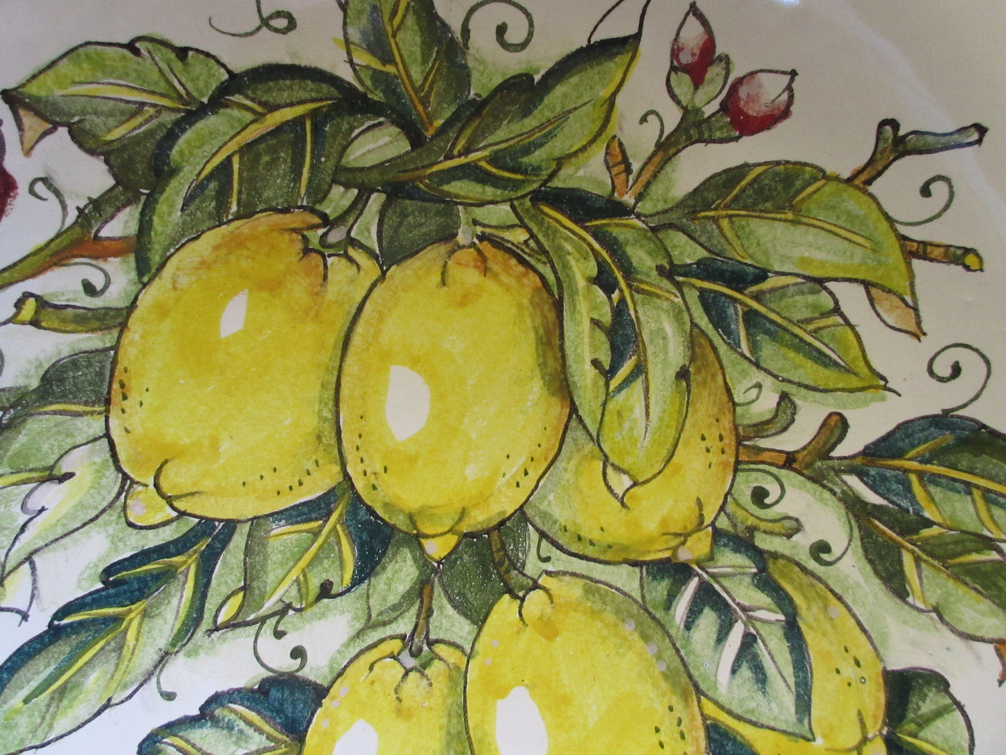 piatto di ceramica