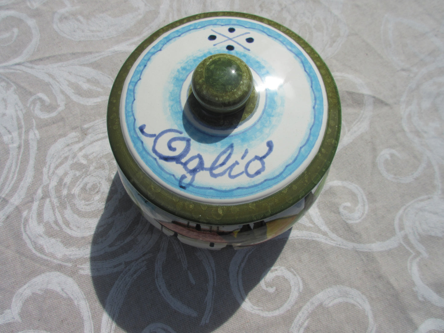contenitore in ceramica