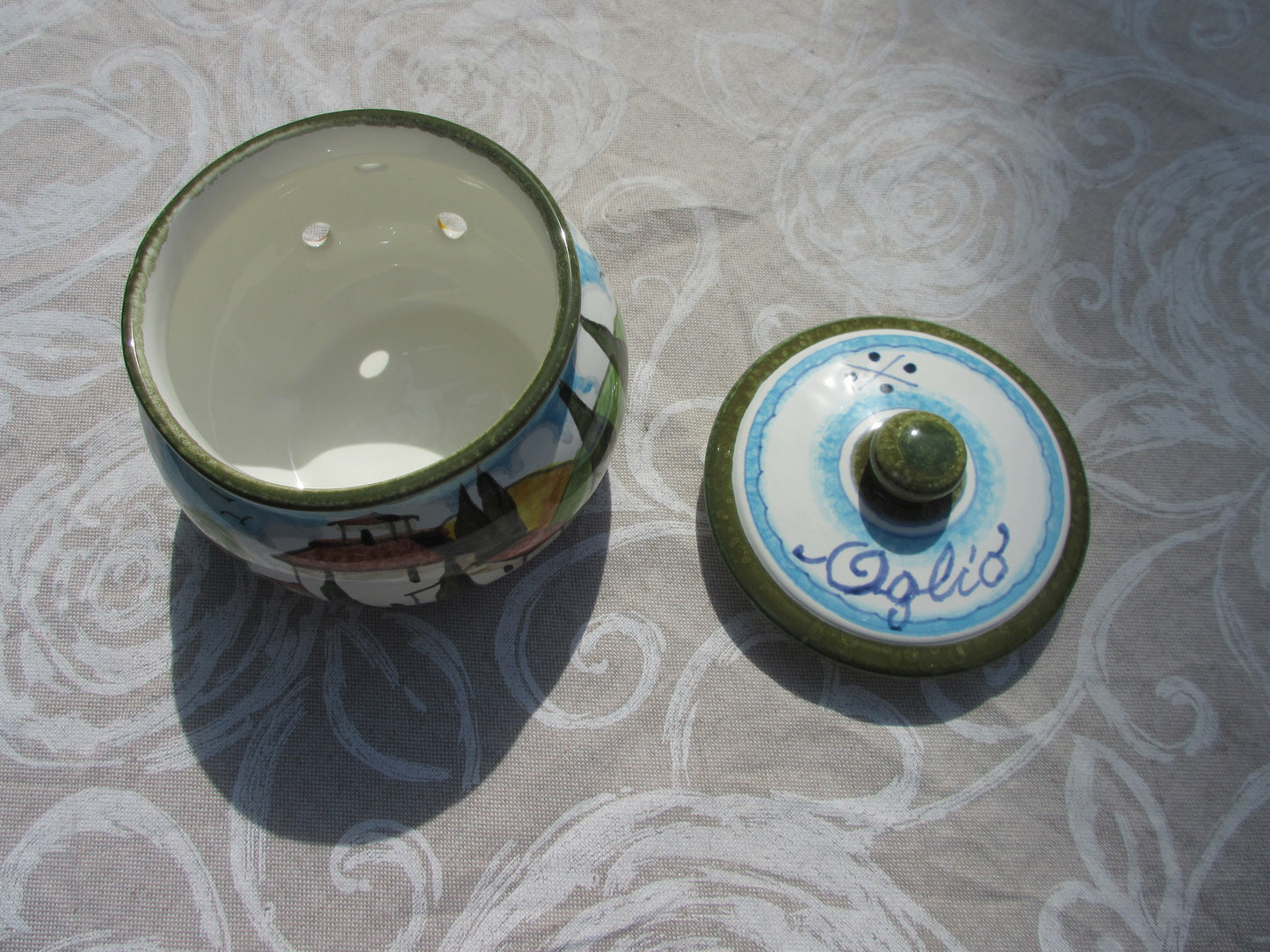 contenitore in ceramica
