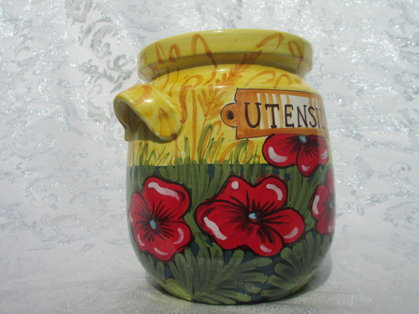 Portautensili in ceramica