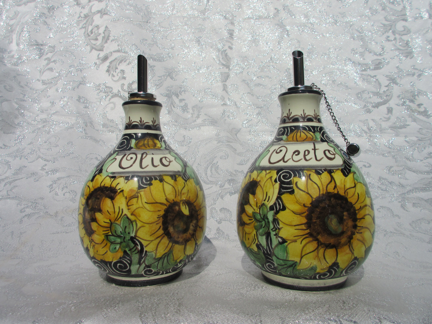 ceramic oil and vinegar set