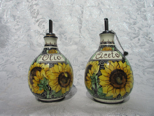 ceramic oil and vinegar set