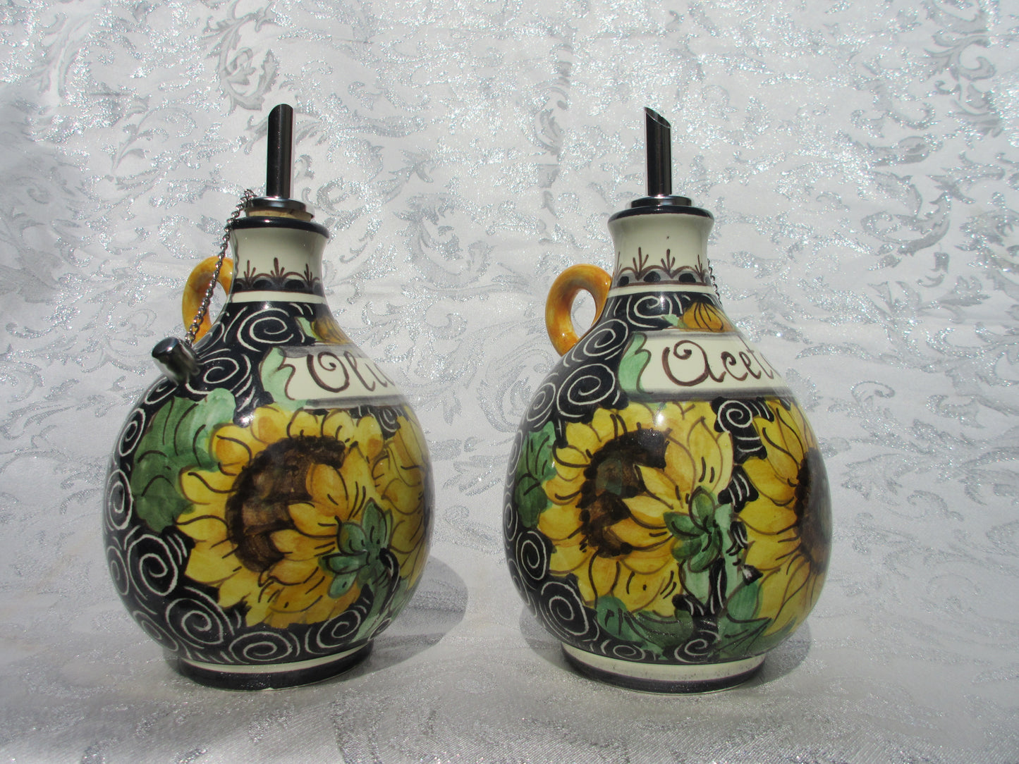 ceramic oil and vinegar set