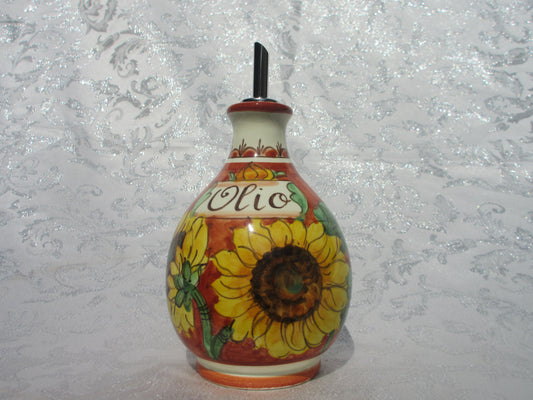 distributore di olio in ceramica