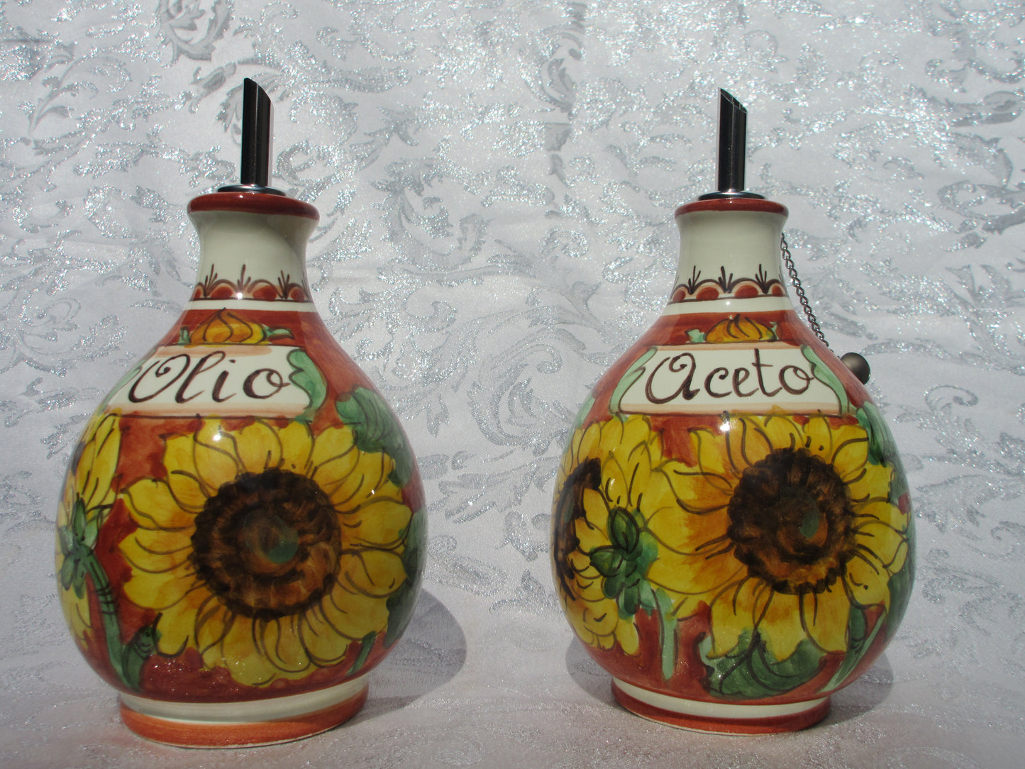 ceramic oil and vinegar set