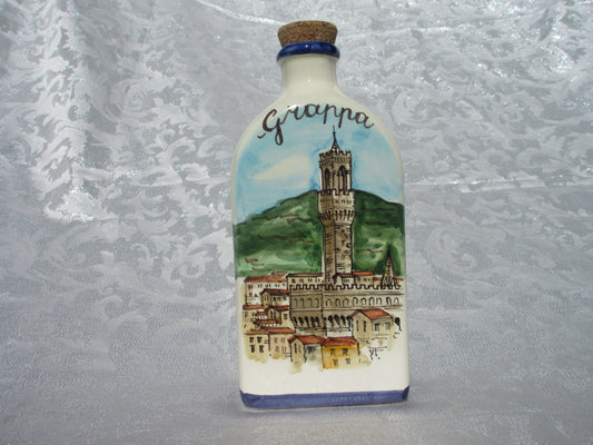decorazione bottiglia in ceramica