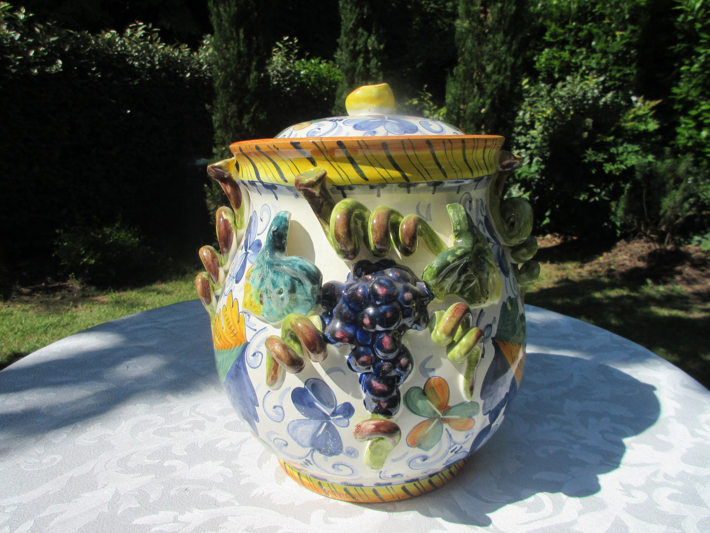 Barattolo per biscotti con tapoo in ceramica