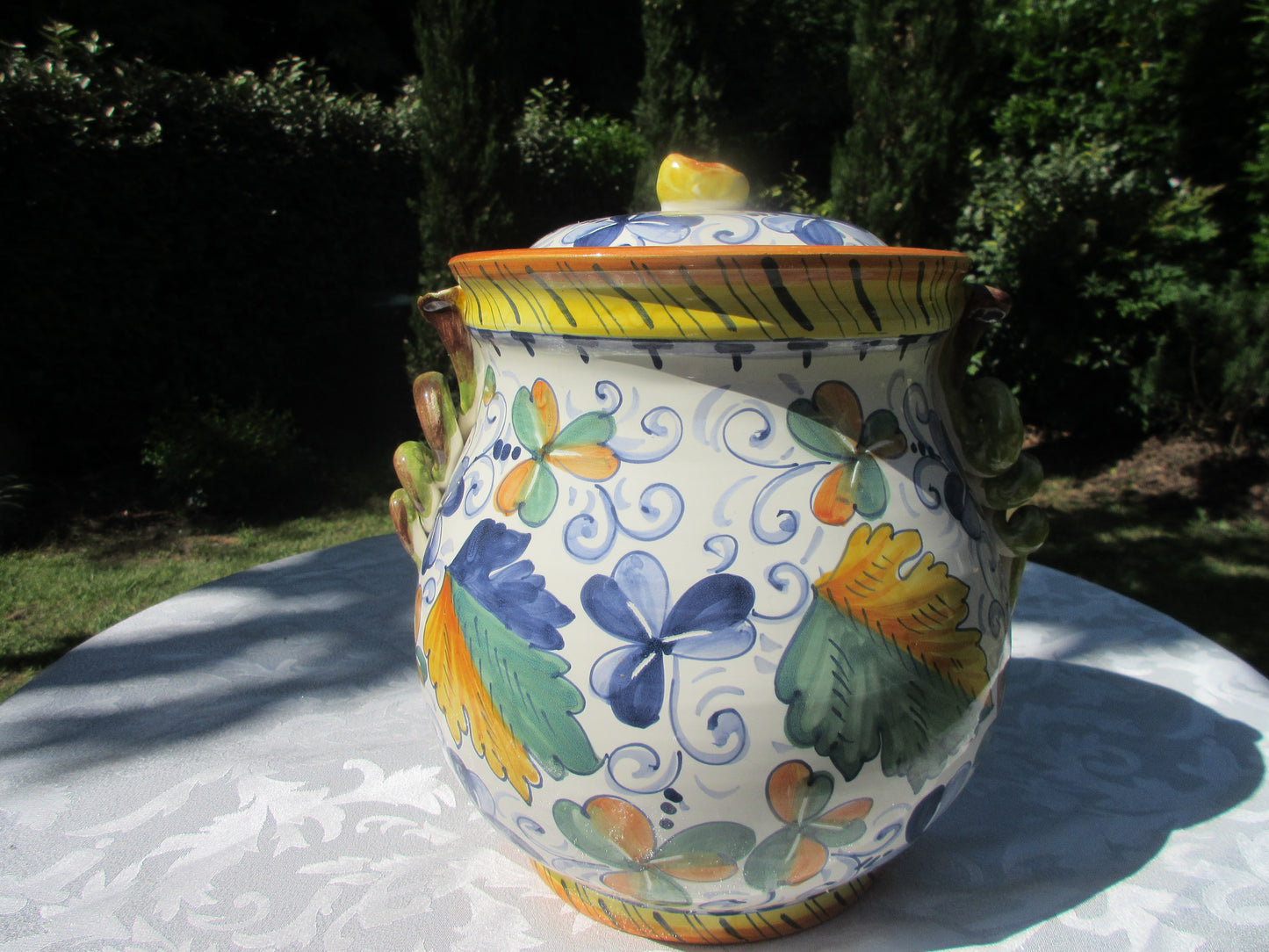 Barattolo per biscotti con tapoo in ceramica