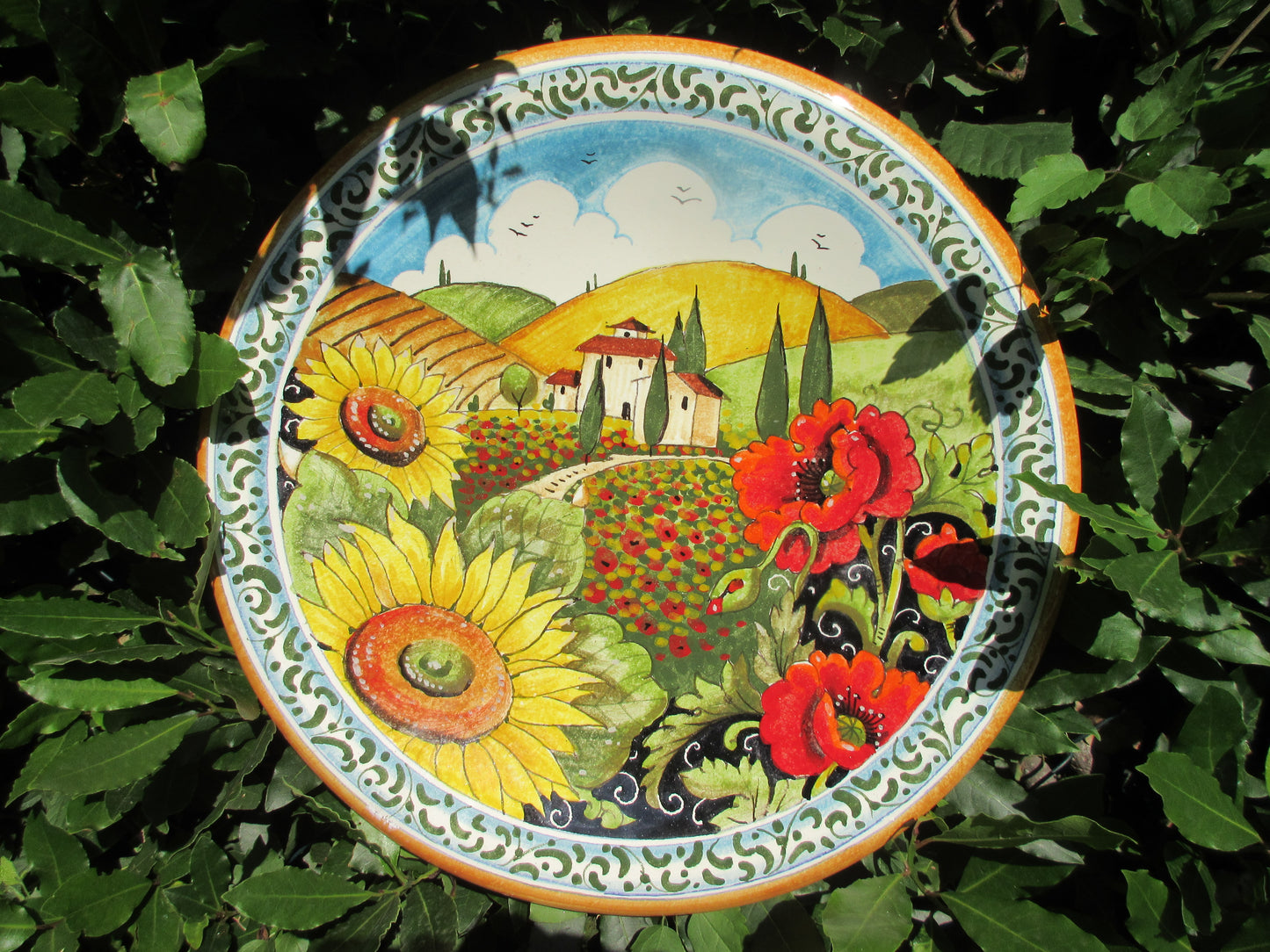 piatto di ceramica