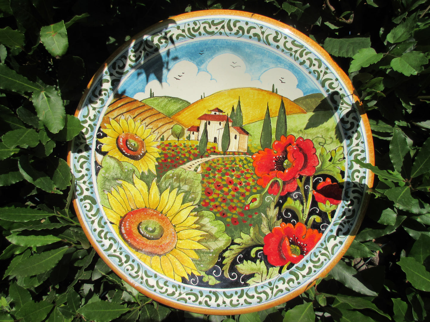piatto di ceramica