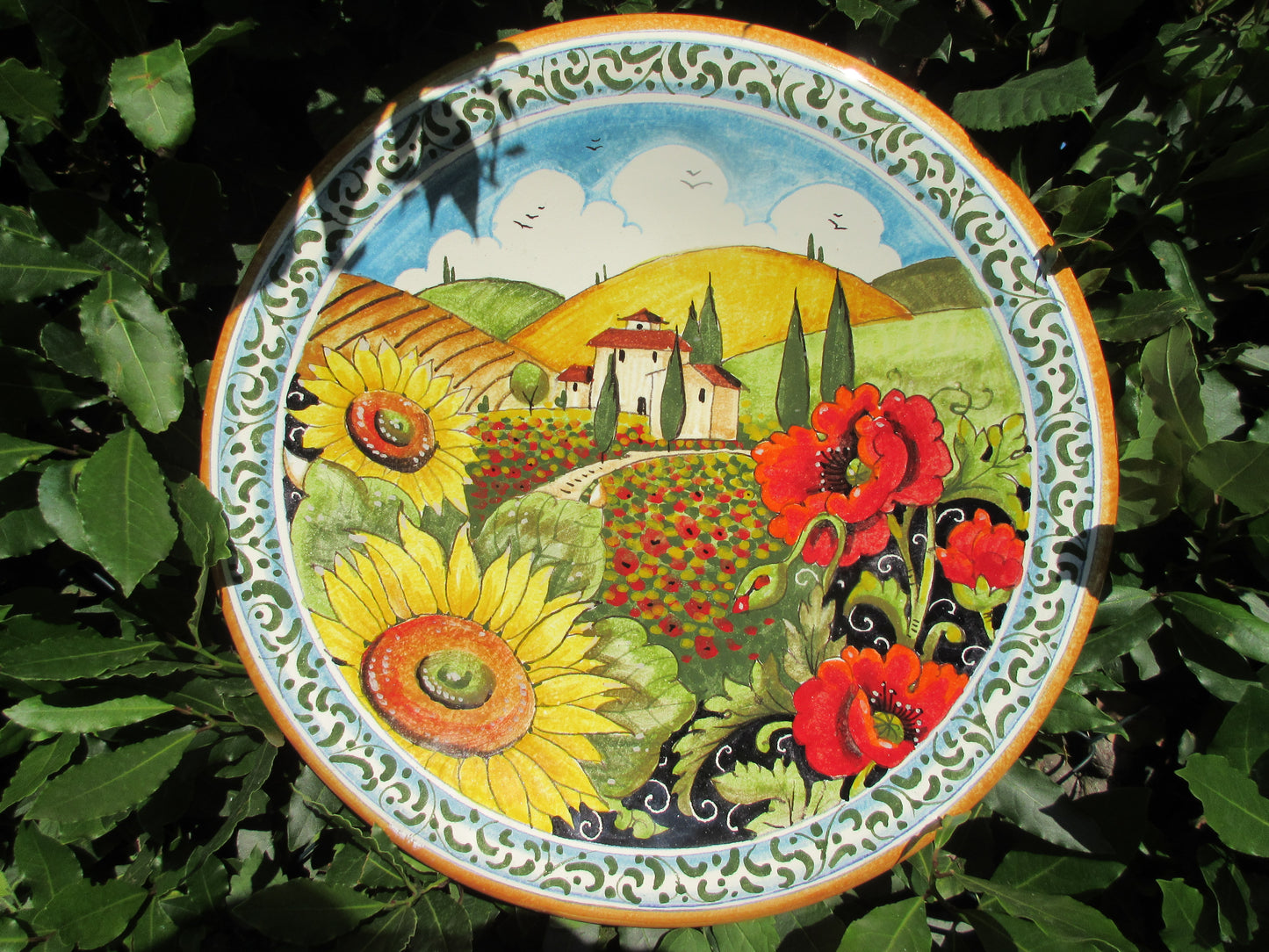 piatto di ceramica