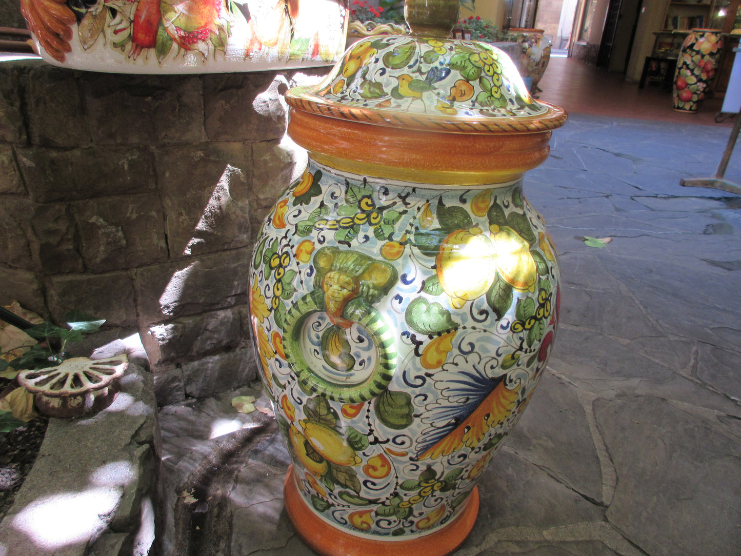 ceramic urns with lid