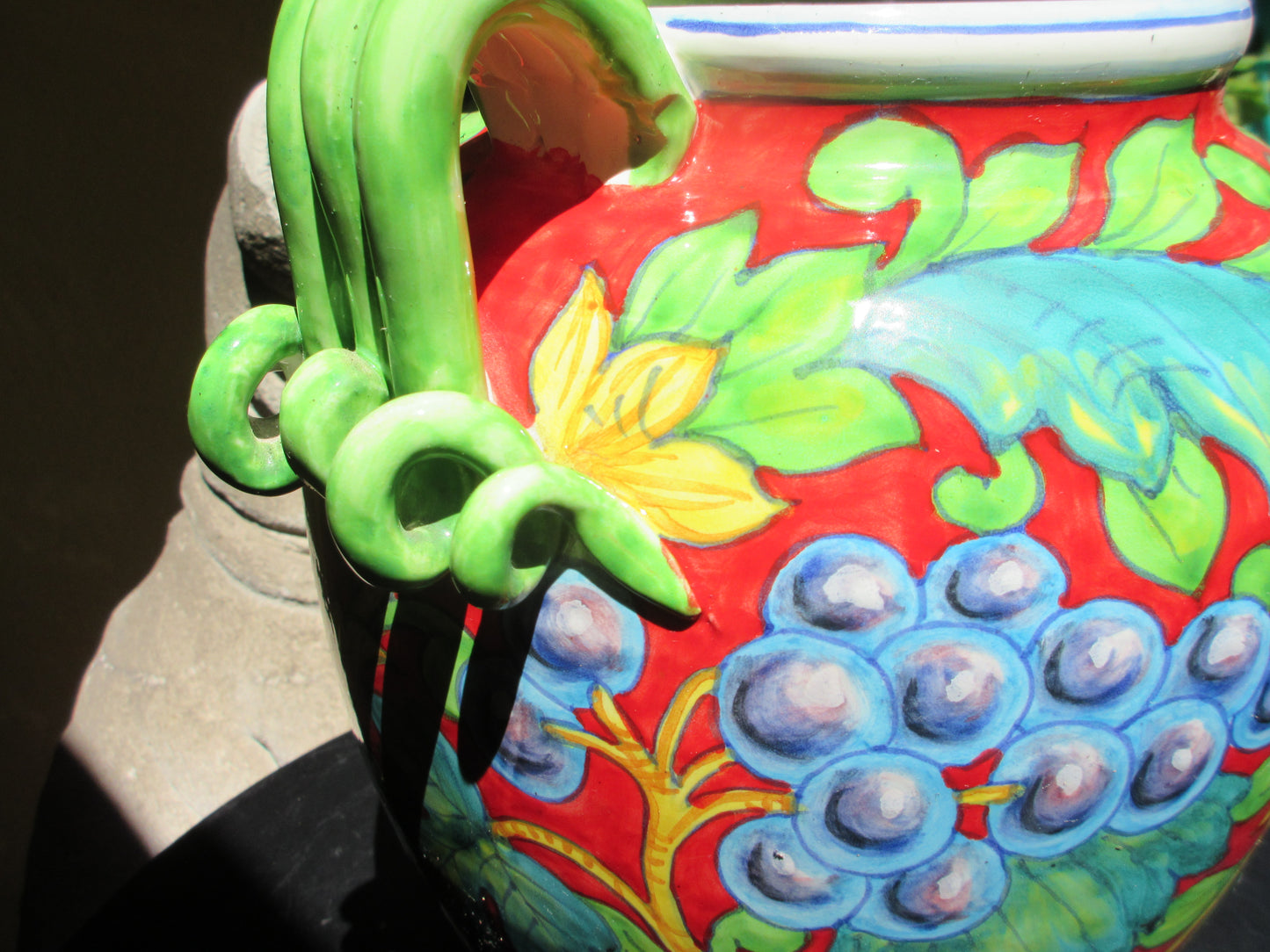 base lampada in ceramica
