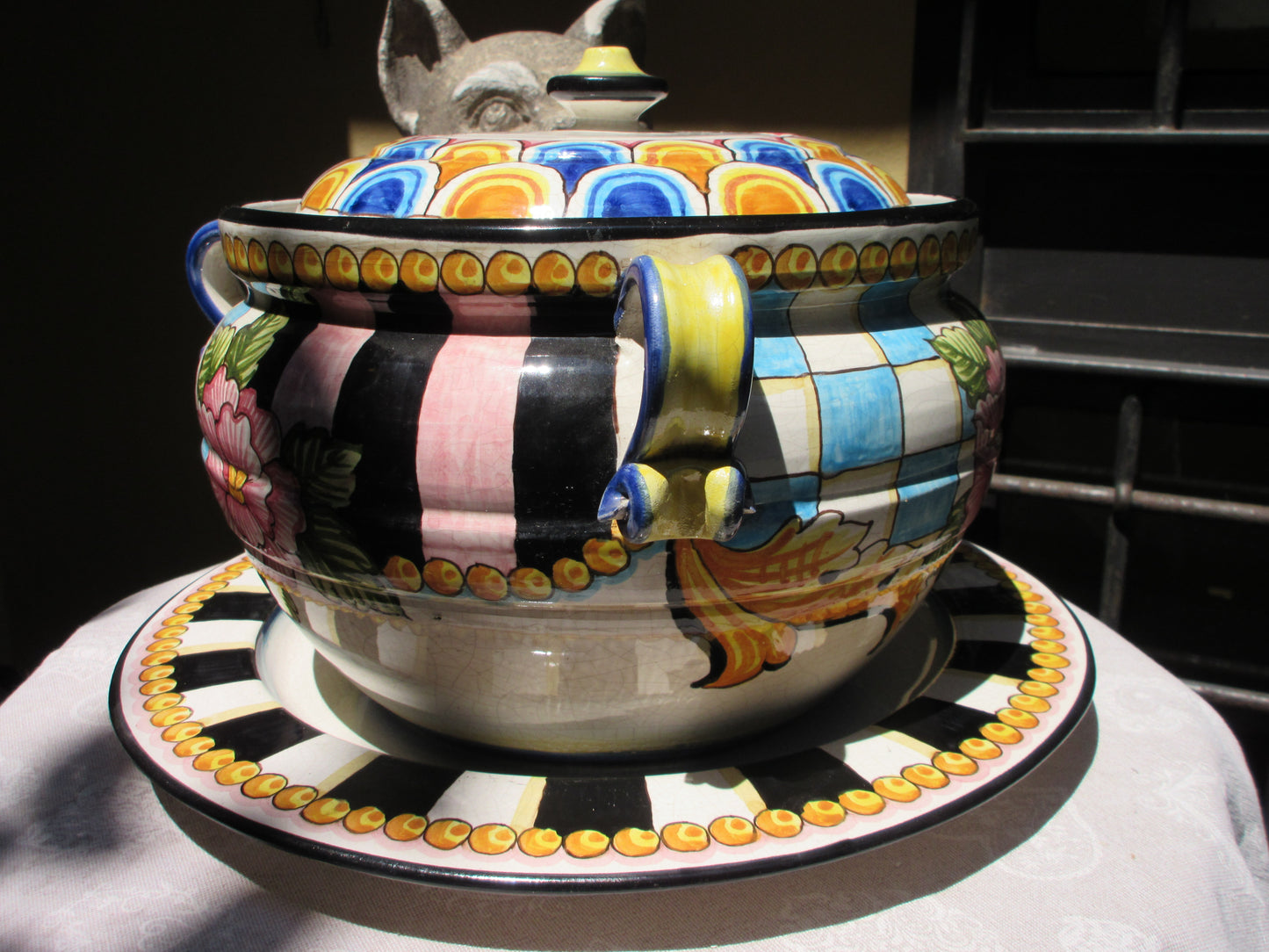 ceramic soup tureen