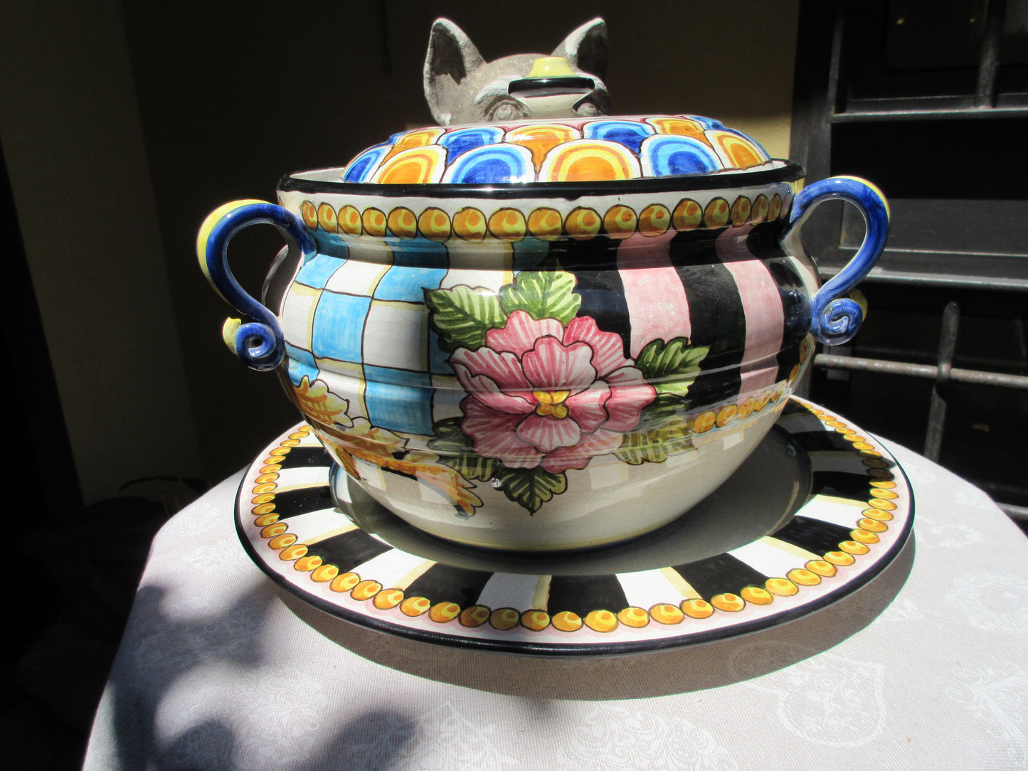 ceramic soup tureen