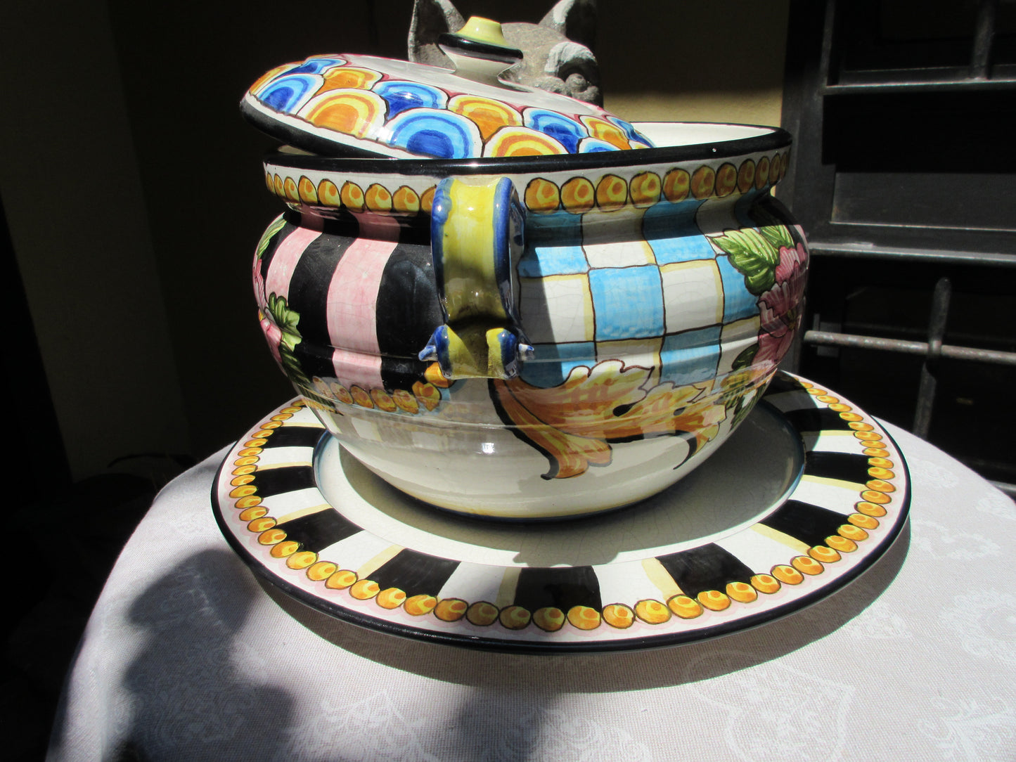 ceramic soup tureen