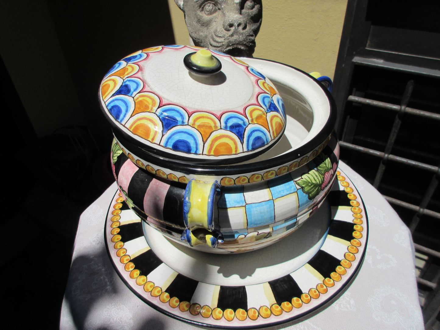 ceramic soup tureen