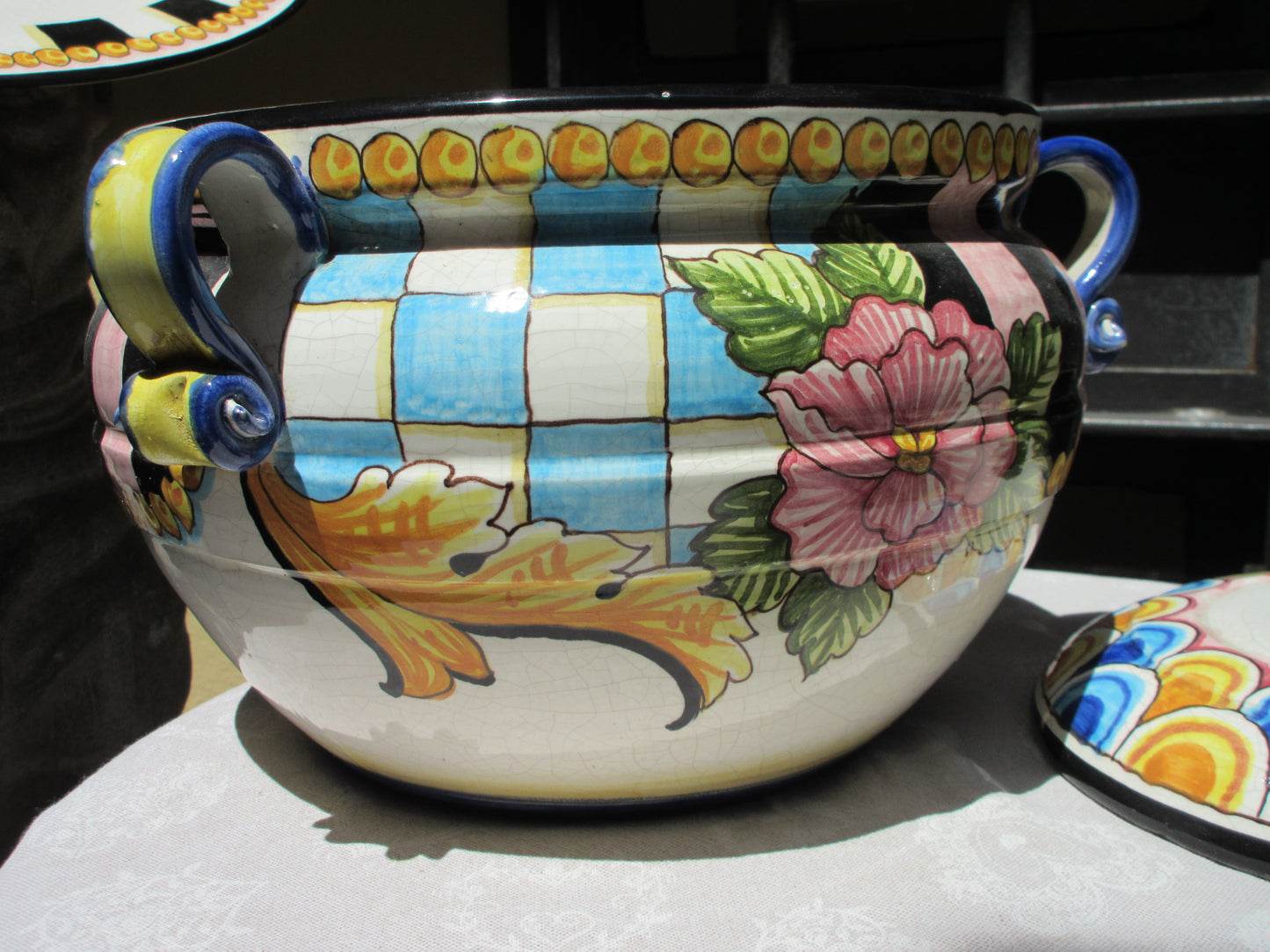 ceramic soup tureen
